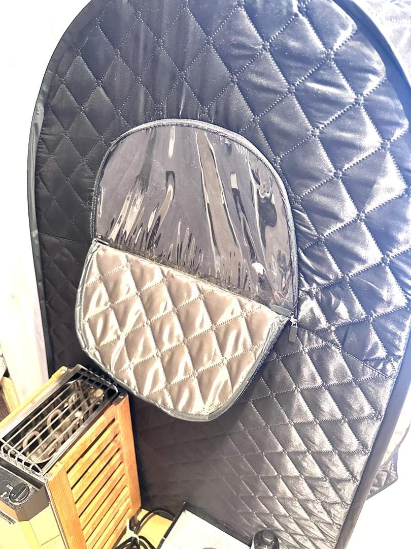 自宅でととのう おうちDEサウナ 家庭用 1人用 サウナストーン17kg