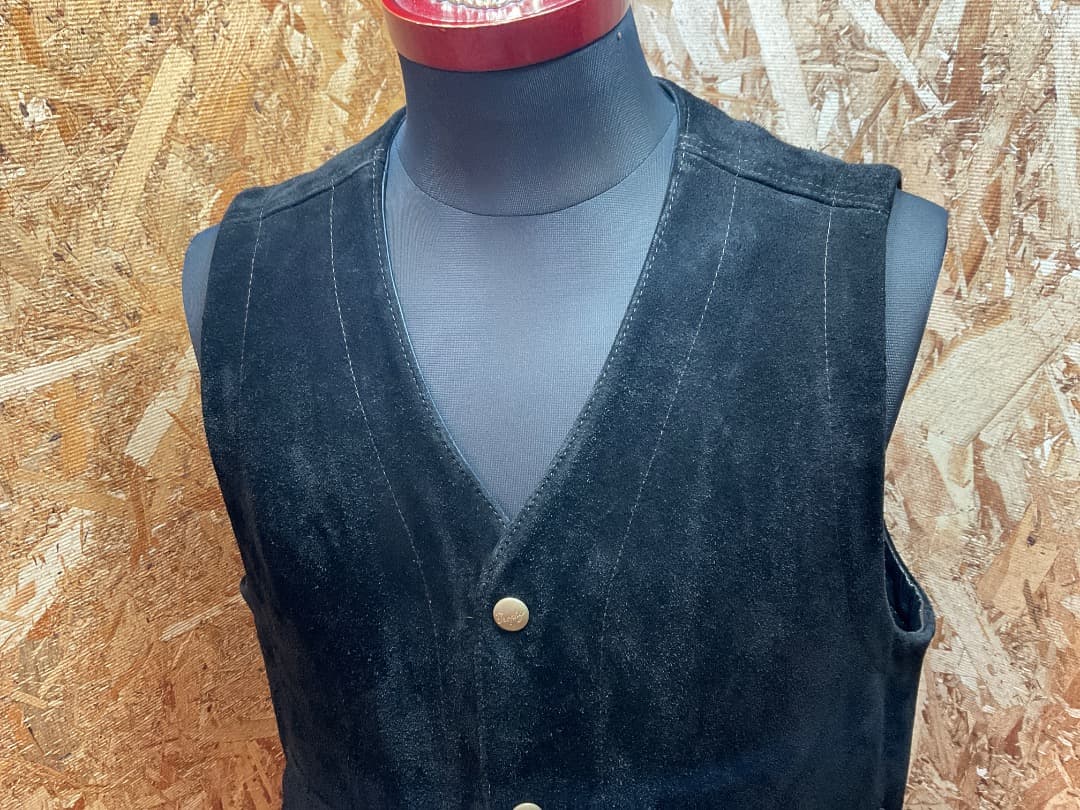 トロフィークロージング ランチャー ステアハイド スエード ベスト 40