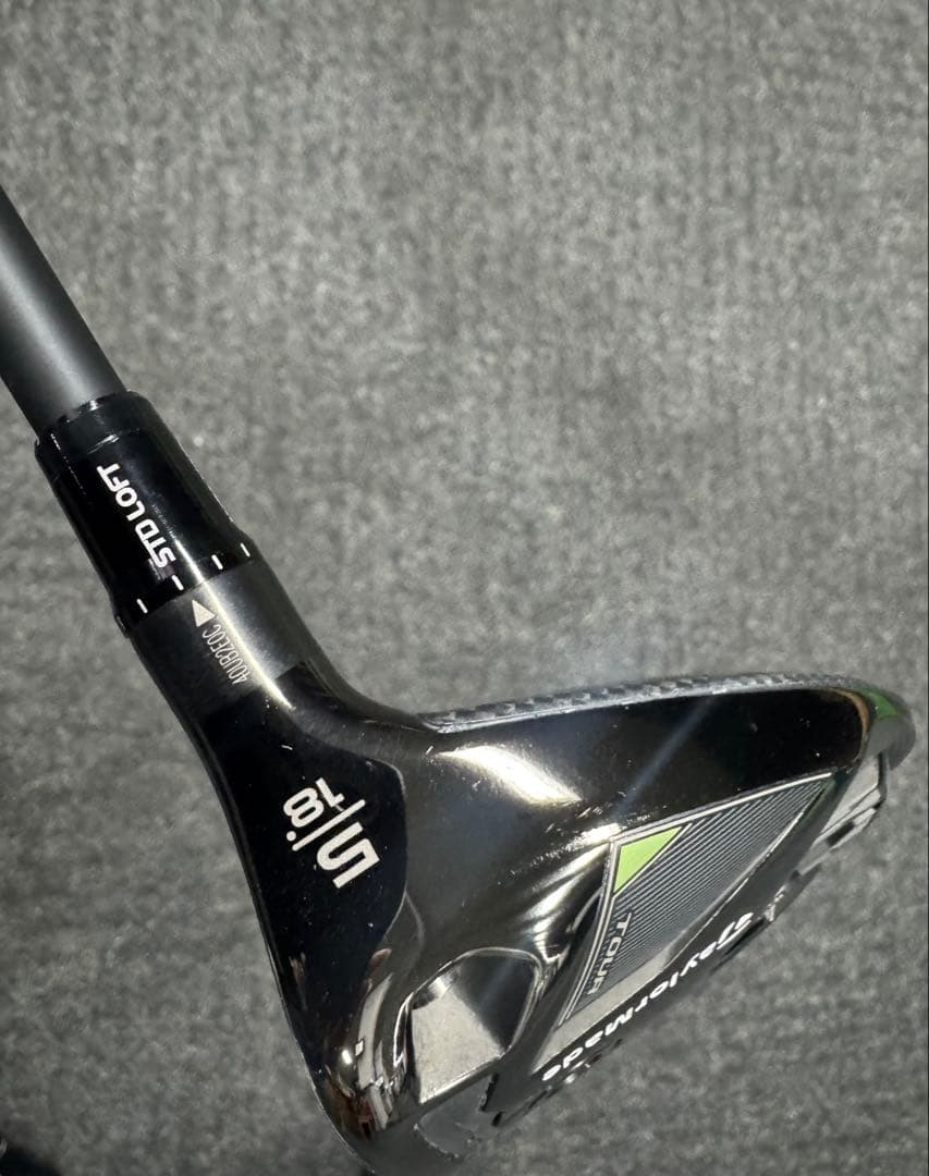 美品テーラーメイドQI35TOUR 5W 18°ディアマナブラックTM 60-S