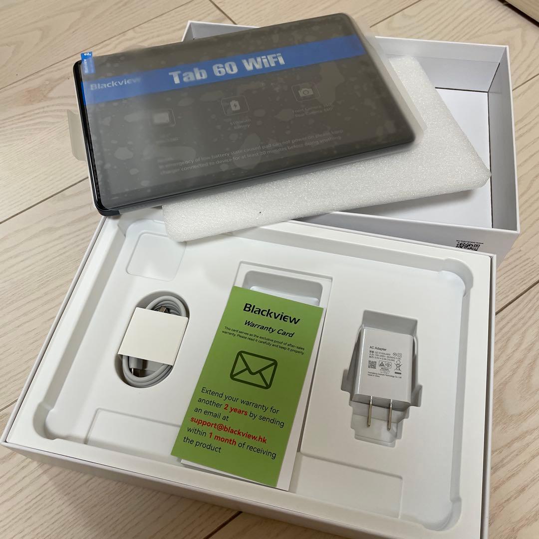 【新品未使用保護フィルム付】Blackview Tab60 WiFi 128GB