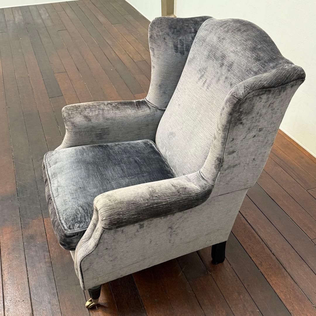 H19K69 Laura Ashley ローラアシュレイ ウィングバックチェア