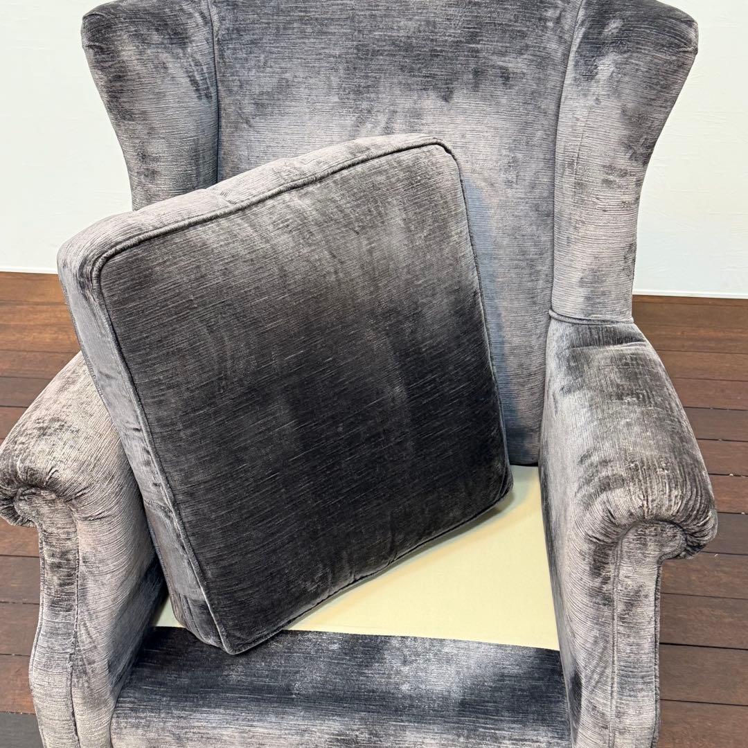 H19K69 Laura Ashley ローラアシュレイ ウィングバックチェア