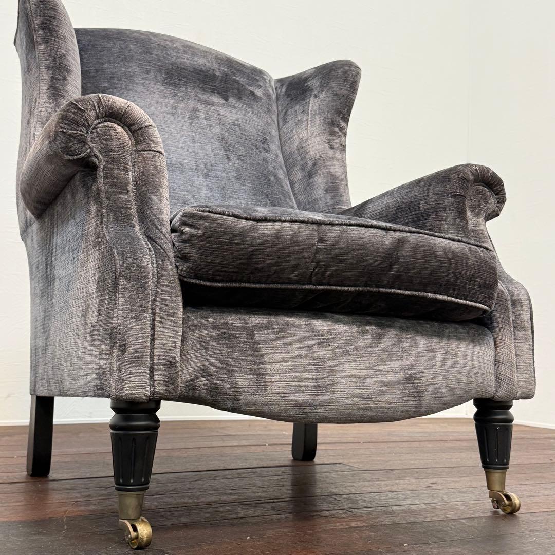 H19K69 Laura Ashley ローラアシュレイ ウィングバックチェア