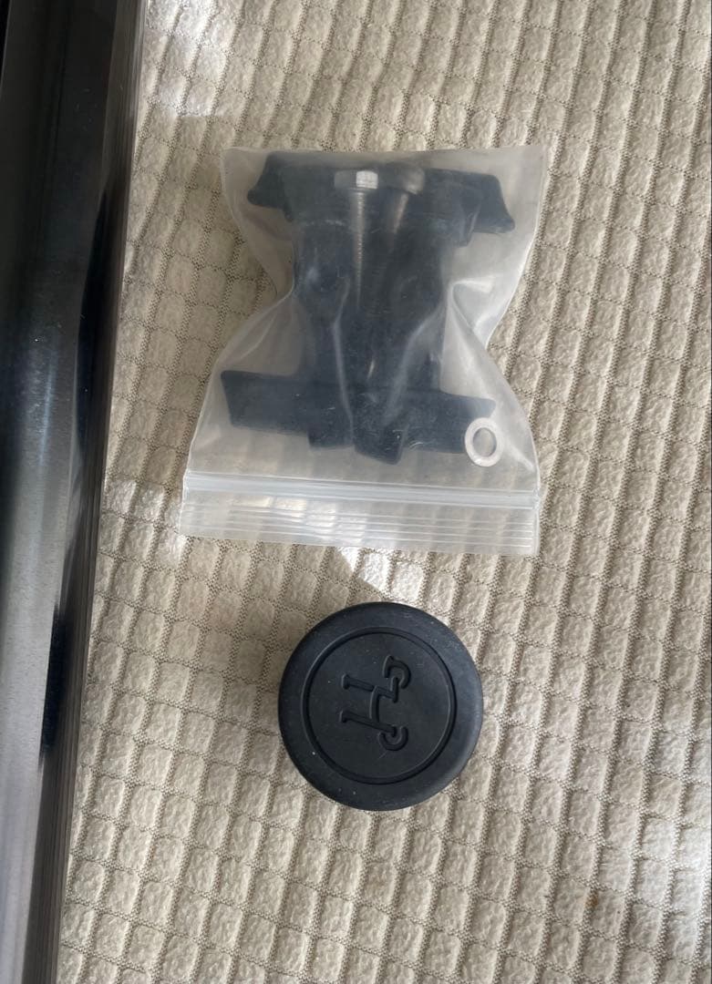 H&H チタンブラック　シートポスト　ハンドル 新品　セット　ブロンプトン