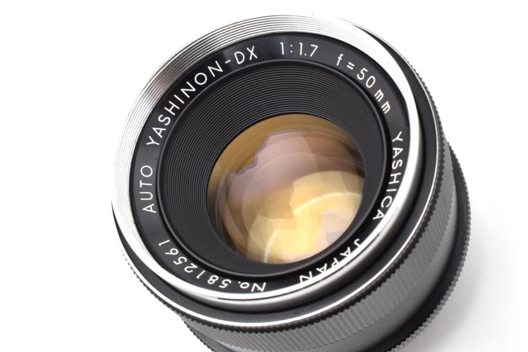 ◎フレア◎ YASHICA YASHINON-DX 50mm F1.7 C138