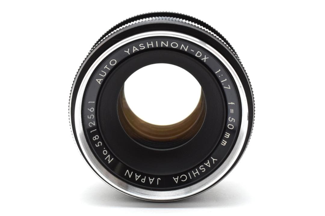 ◎フレア◎ YASHICA YASHINON-DX 50mm F1.7 C138