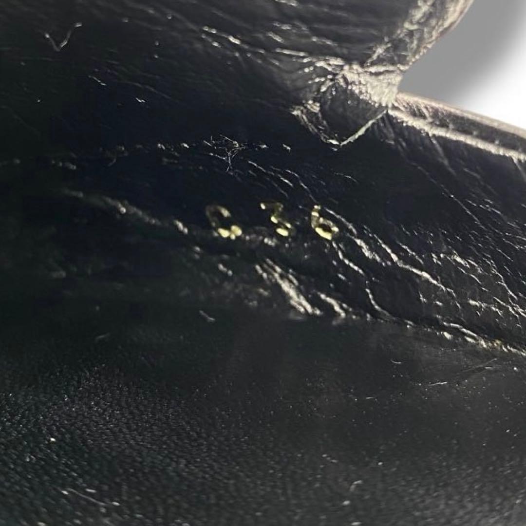 美品 PRADA ロゴ バックル レザー アーカイブ サンダル ミュール 36