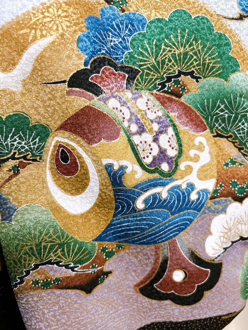 刺繍入り!!七五三　5歳　男の子　フルセット　一式　グレー　ゴールド　鷹