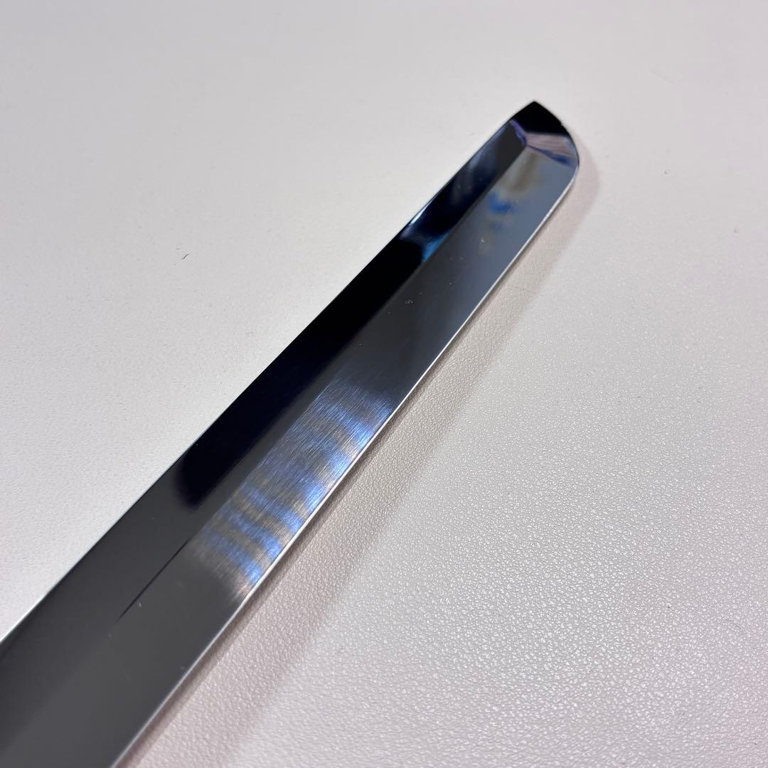 270mm 先丸柳刃包丁 鏡面　黒檀八角柄 刺身包丁 「全鋼︒