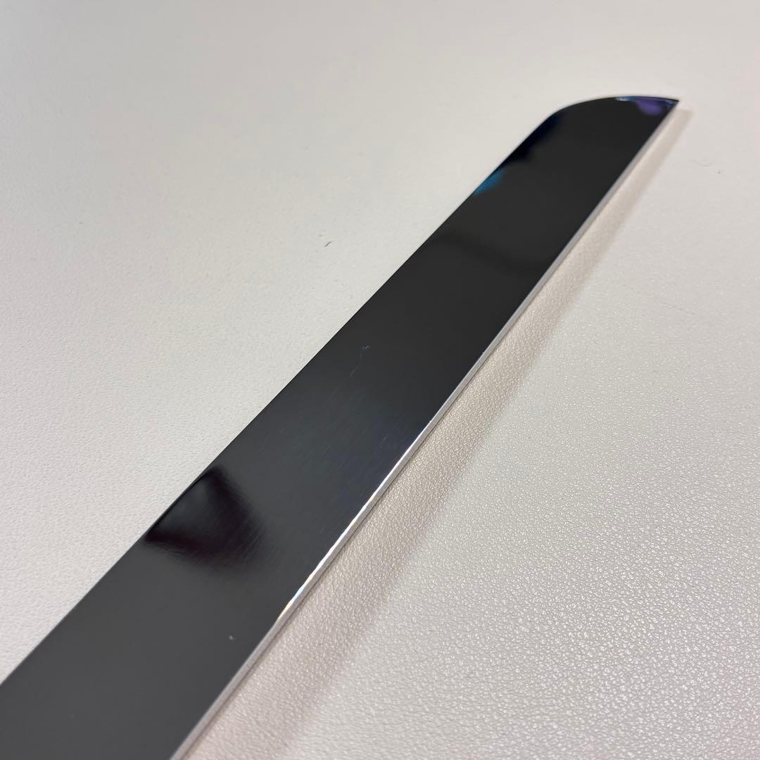 270mm 先丸柳刃包丁 鏡面　黒檀八角柄 刺身包丁 「全鋼︒