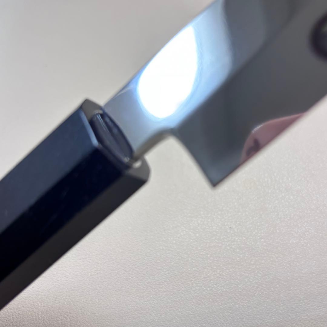 270mm 先丸柳刃包丁 鏡面　黒檀八角柄 刺身包丁 「全鋼︒