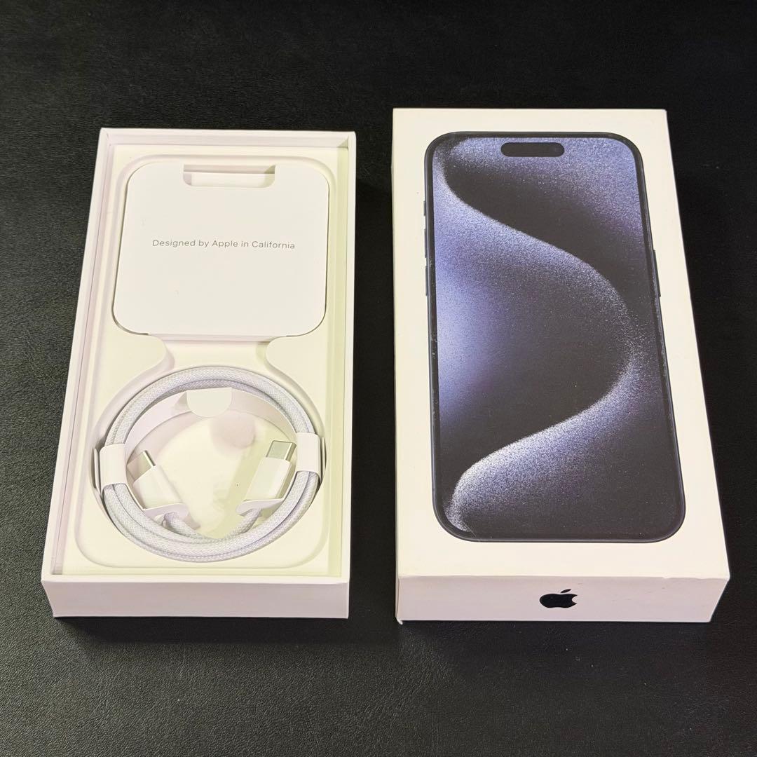 【SIMフリー/バッテリー95%】iPhone 15 Pro