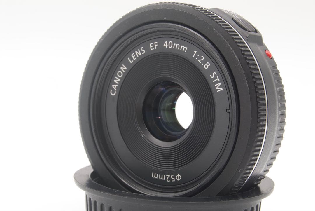 【極薄＆高画質】Canon EF 40mm F2.8 STM 神レンズ　単焦点