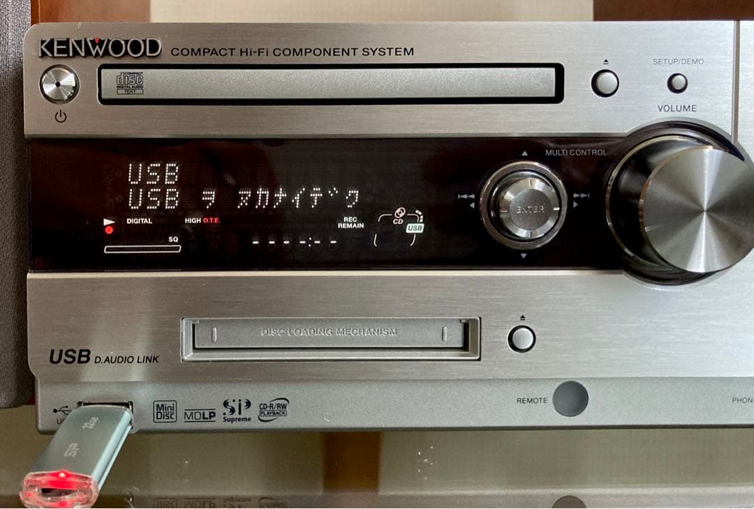 上級機ケンウッドHi-Fi コンポRD-UDA77・スピカーUDA77【綺麗】