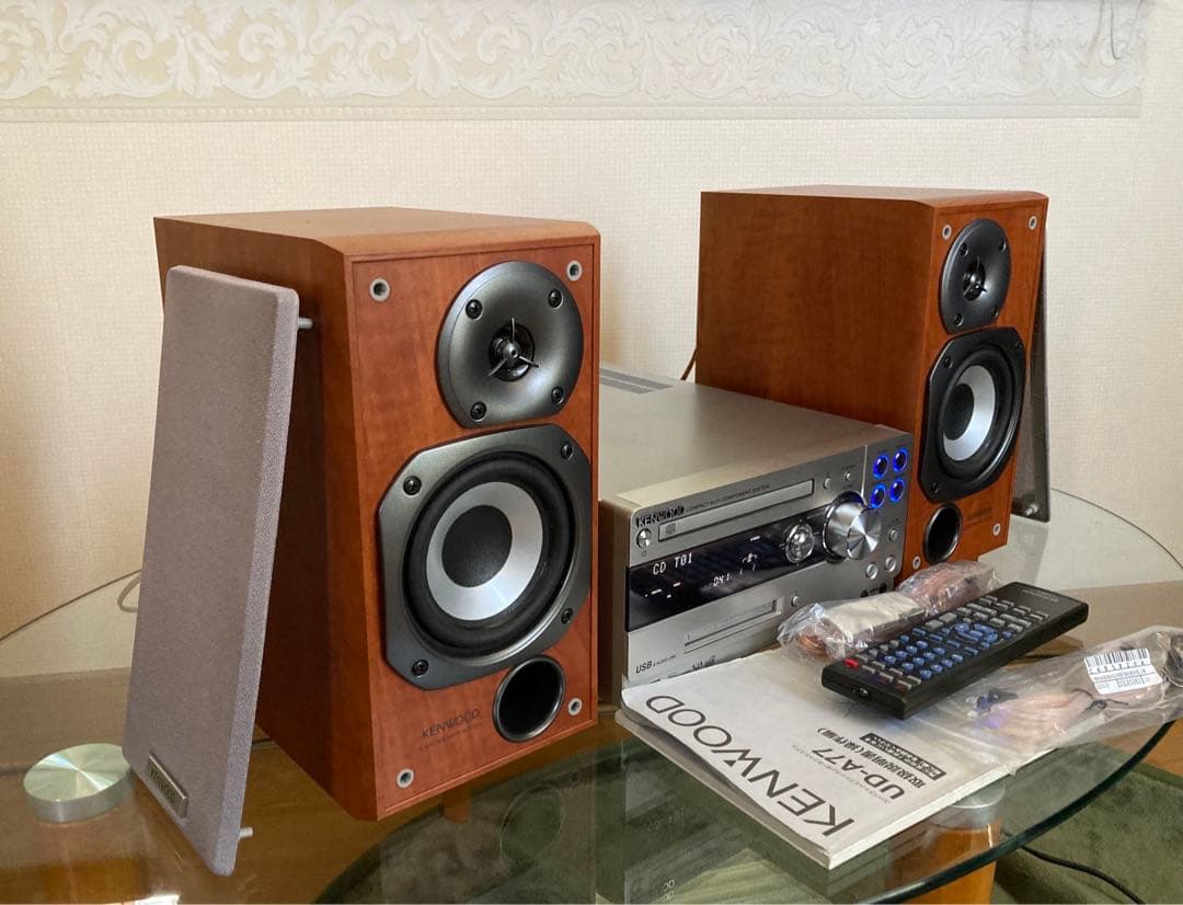 上級機ケンウッドHi-Fi コンポRD-UDA77・スピカーUDA77【綺麗】
