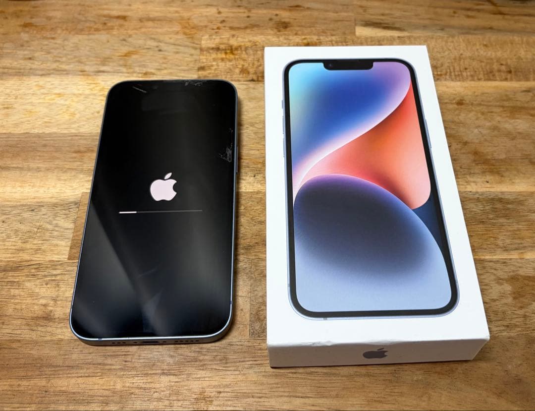 iPhone 14 本体　青　ブルー　SIMフリー　128GB Apple