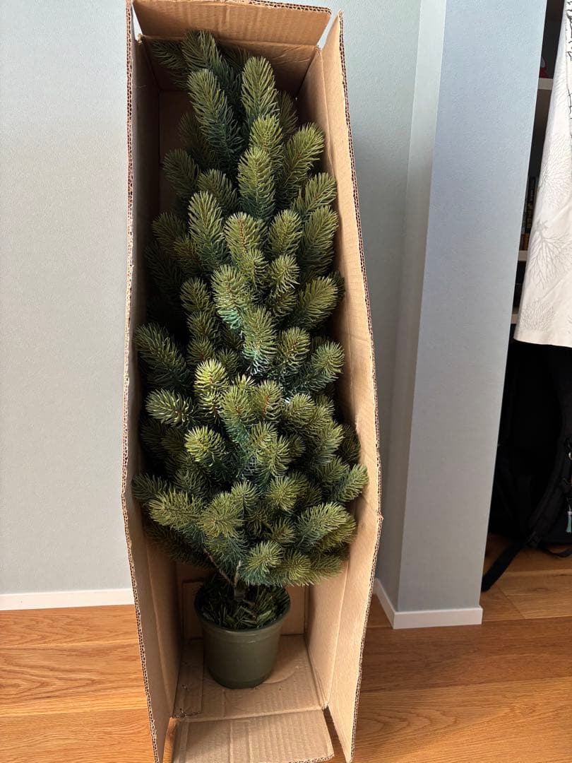 プラスティフロア社　クリスマスツリー　120センチ