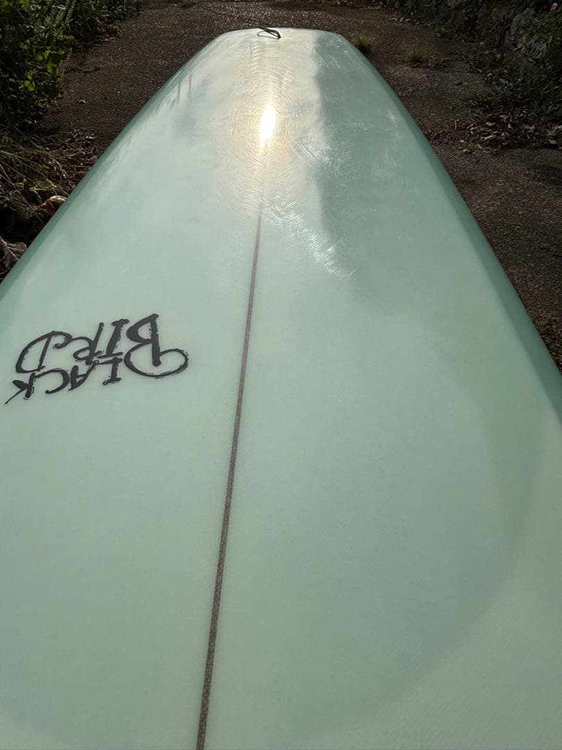 超極上　ブラックバードサーフボード6.4 ミッドレングス