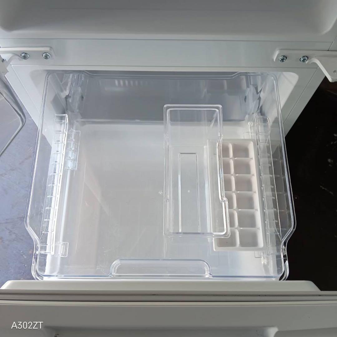 A229★2022年製★シャープ冷蔵庫　右.左開き　ホワイト　一人暮らし　洗濯機