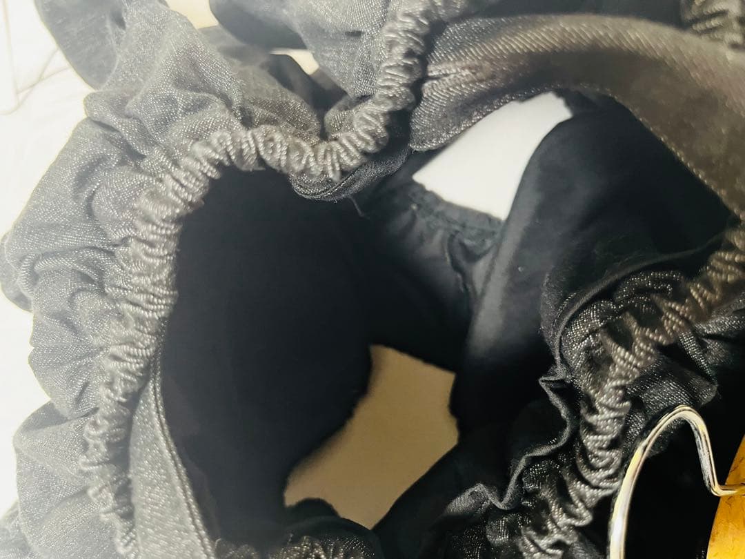 wonnyribbon ブラックフリルスカート