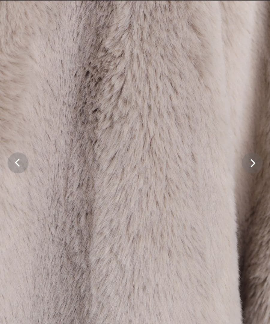 トープ　撥水　4way　フェイクファーライナー　ロング　マンパ