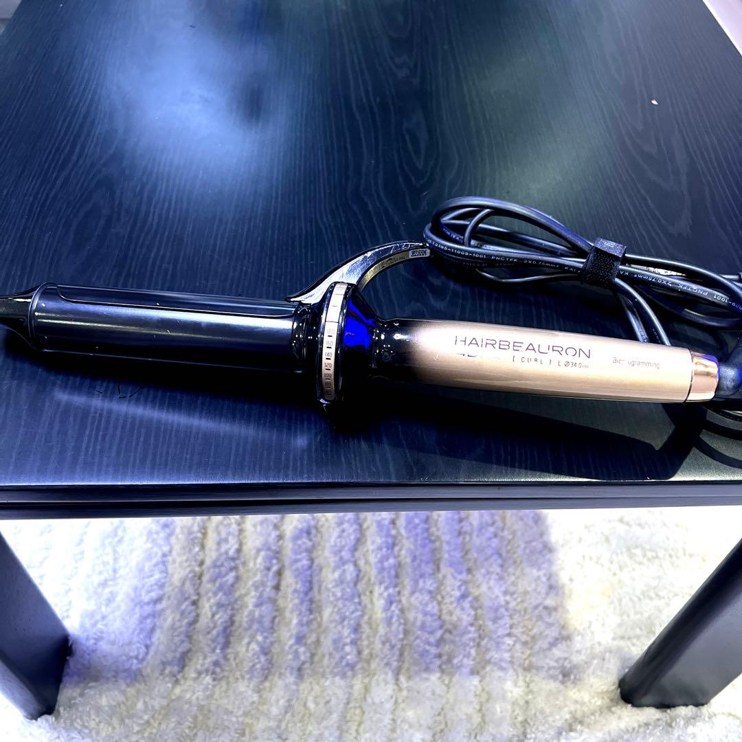☆ヘアビューロン 4D Plus 34mm カールアイロン
