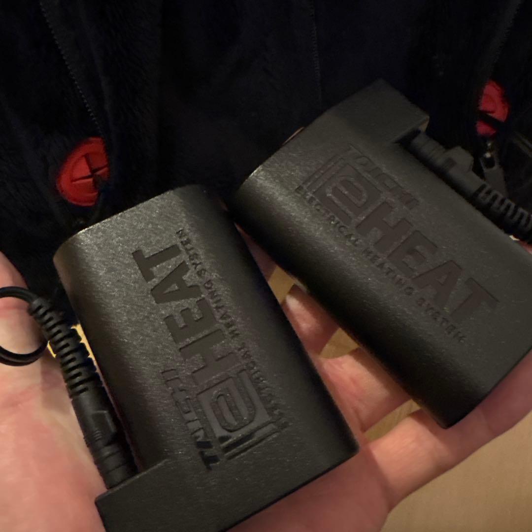 RS-TAICHI e-HEAT フリースインナーパーカー　RSU635 黒