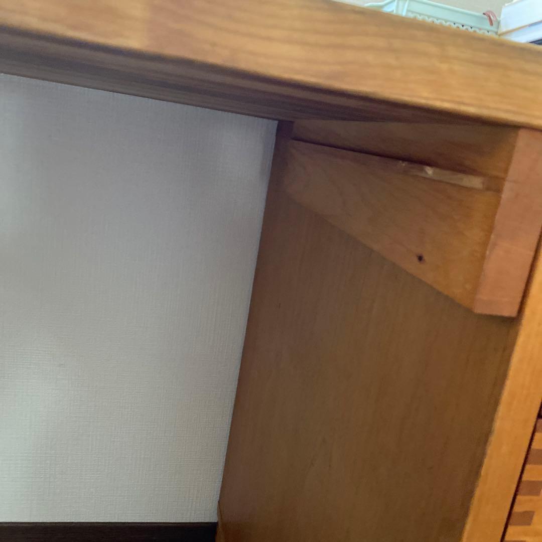 イクスス ikususu 片袖デスク アルダー材無垢 書斎デスク　机