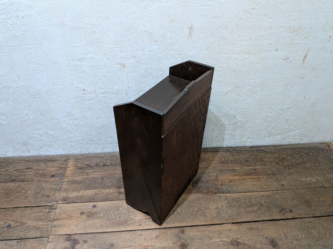 1122 ヴィンテージ　杉のオープンラック　飾り棚　収納棚　本箱　古道具　レトロ