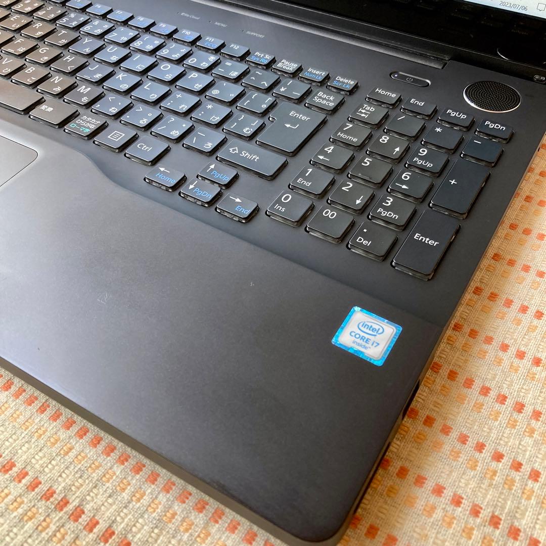 最高峰クラスCore i7 高性能 ノートパソコン オフィス 初心者 入門