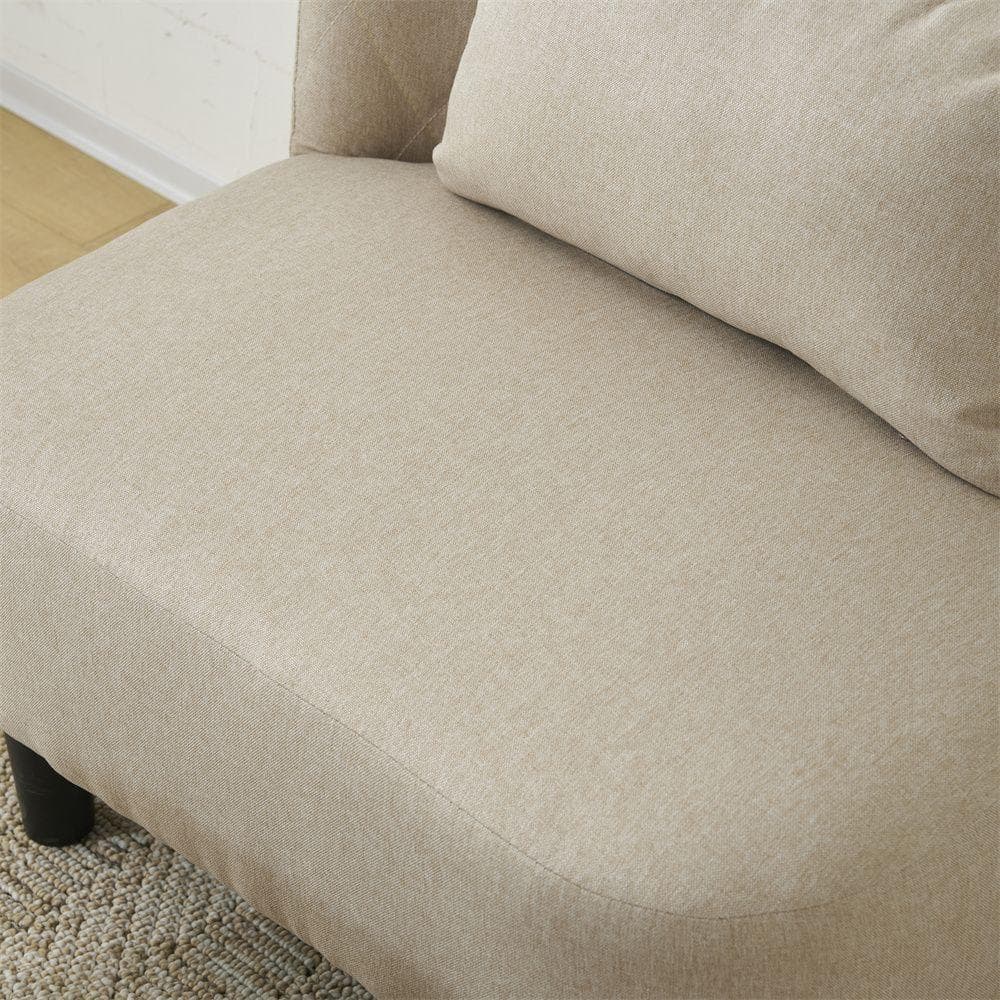 1人掛けソファ 1人用 オットマン付き 背もたれ 座椅子 2way クッション付