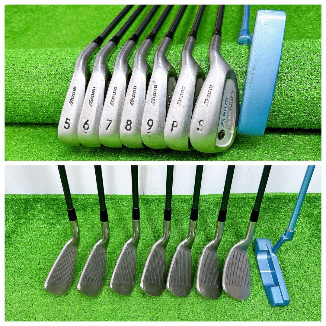 ミズノ ゼファー レディース クラブセット 11本 L 初心者 ZL-01他