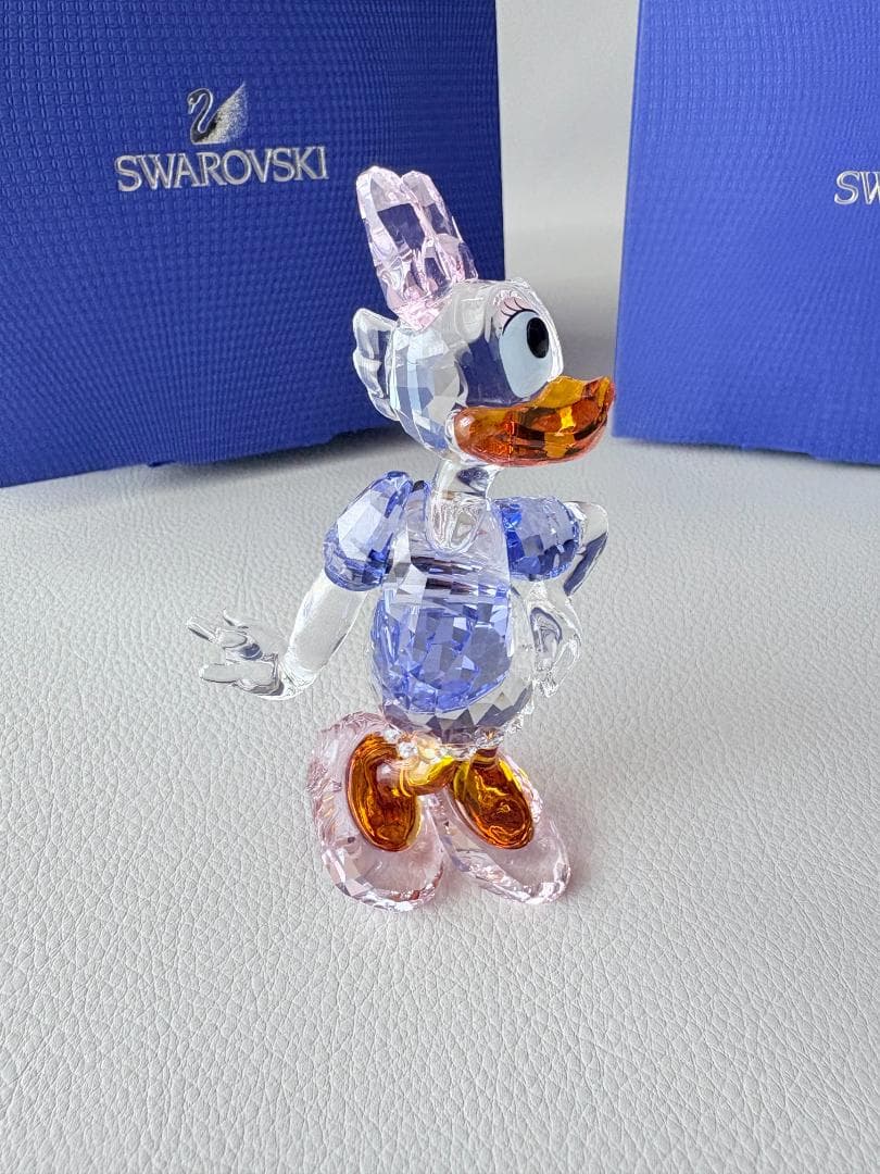 スワロフスキー　ドナルド デイジー セット 専用箱付