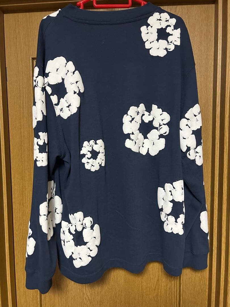 DENIM TEARS デニムティアーズ ロンT ネイビー