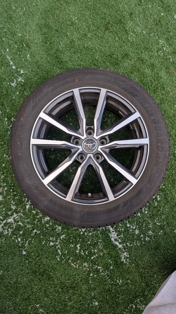 YOKOHAMA iG60 205/55R17 冬用タイヤ4本 ナット/カバー付