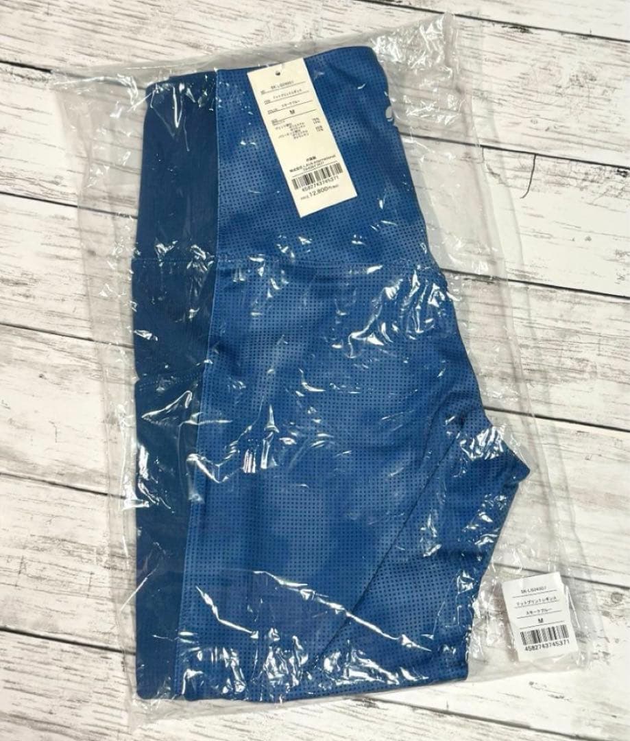 【SUKALA】ドットプリントレギンス★ M ★スモークブルー★タグ付新品★