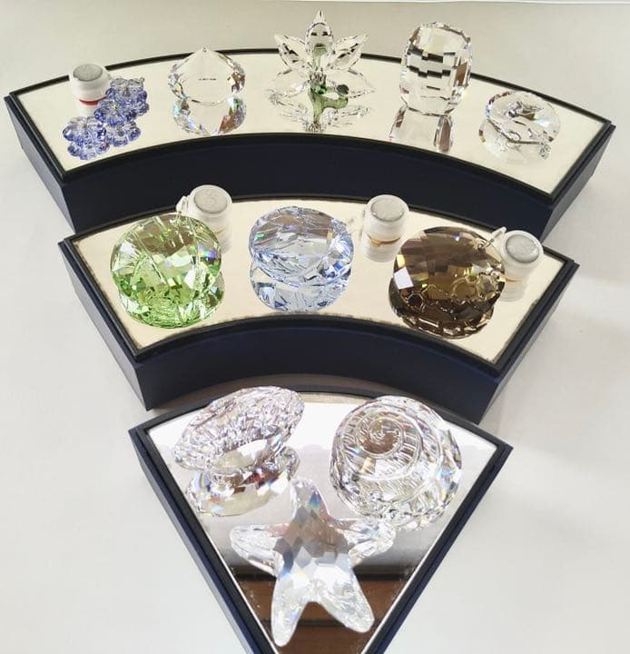 スワロフスキー　SWAROVSKI　置物12点セット（未使用保管品・各箱付き）