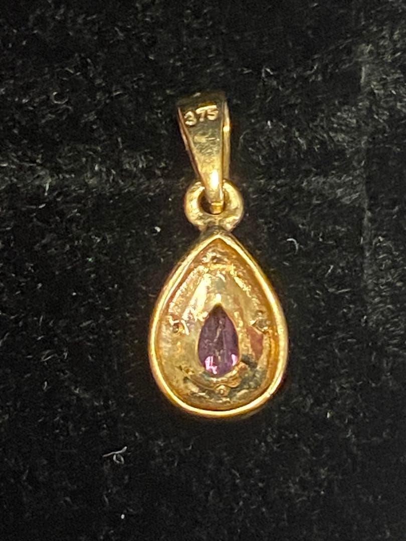 ピンクトルマリン ダイヤペンダント