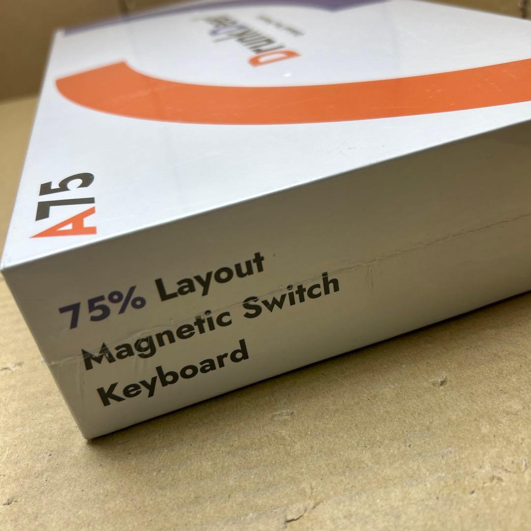 DrunkDeer A75 ラピッドトリガー キーボード ブラック