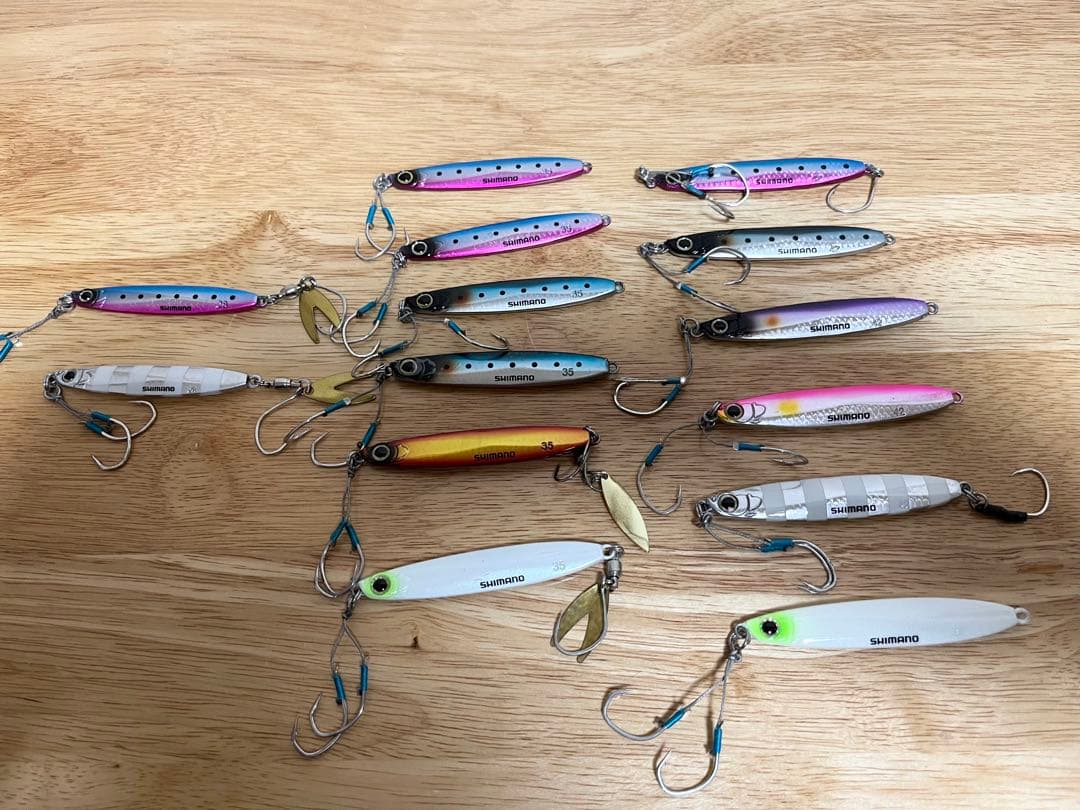 【新品未使用】青物　シーバス　タチウオ ルアー　73個セット