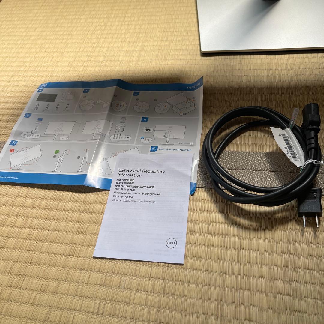 Dell 32インチ4K USB-Cハブ モニター P3223QE 保証付　32