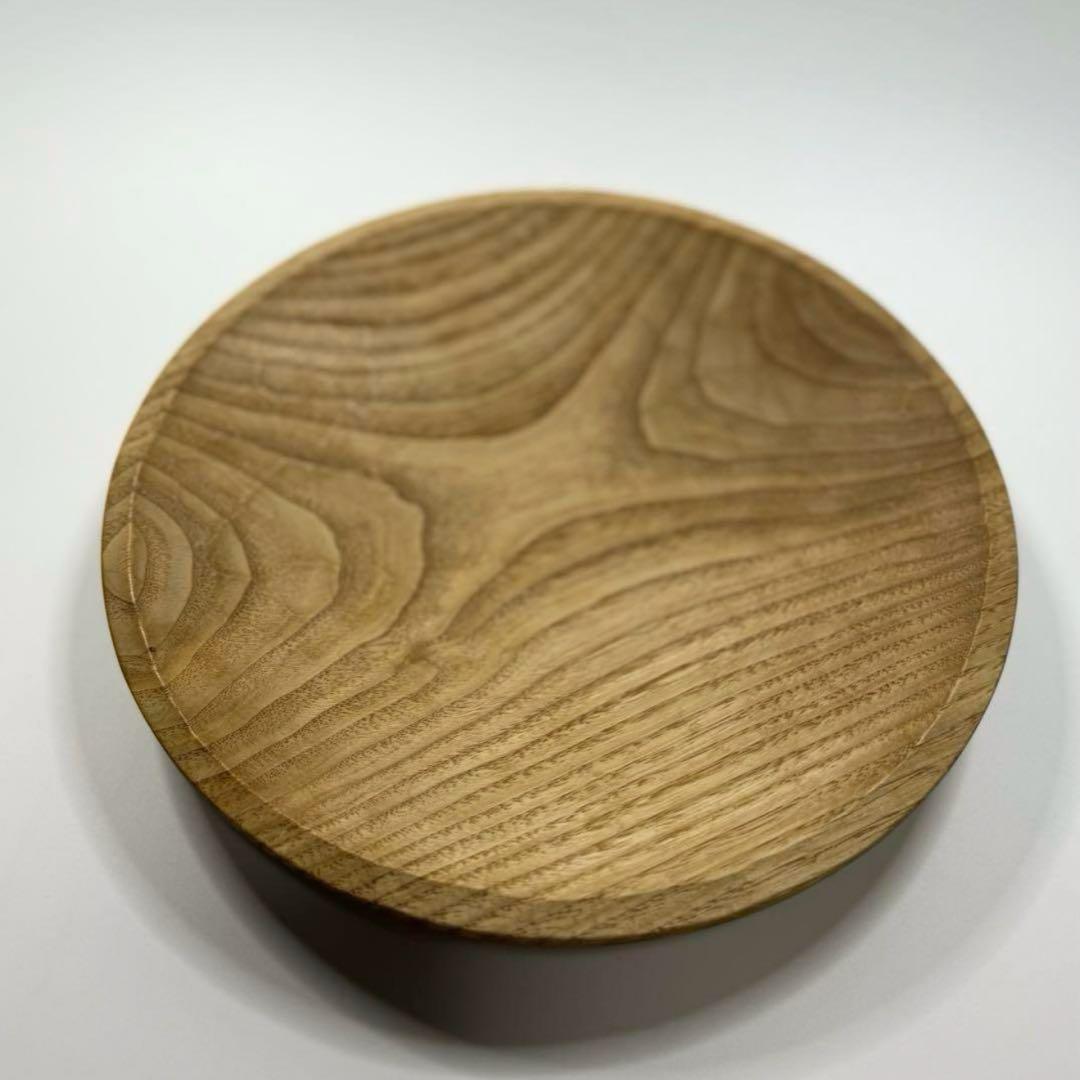 【ユタカ】木製プレート 舟形40cm& 木製ボウル 26cm