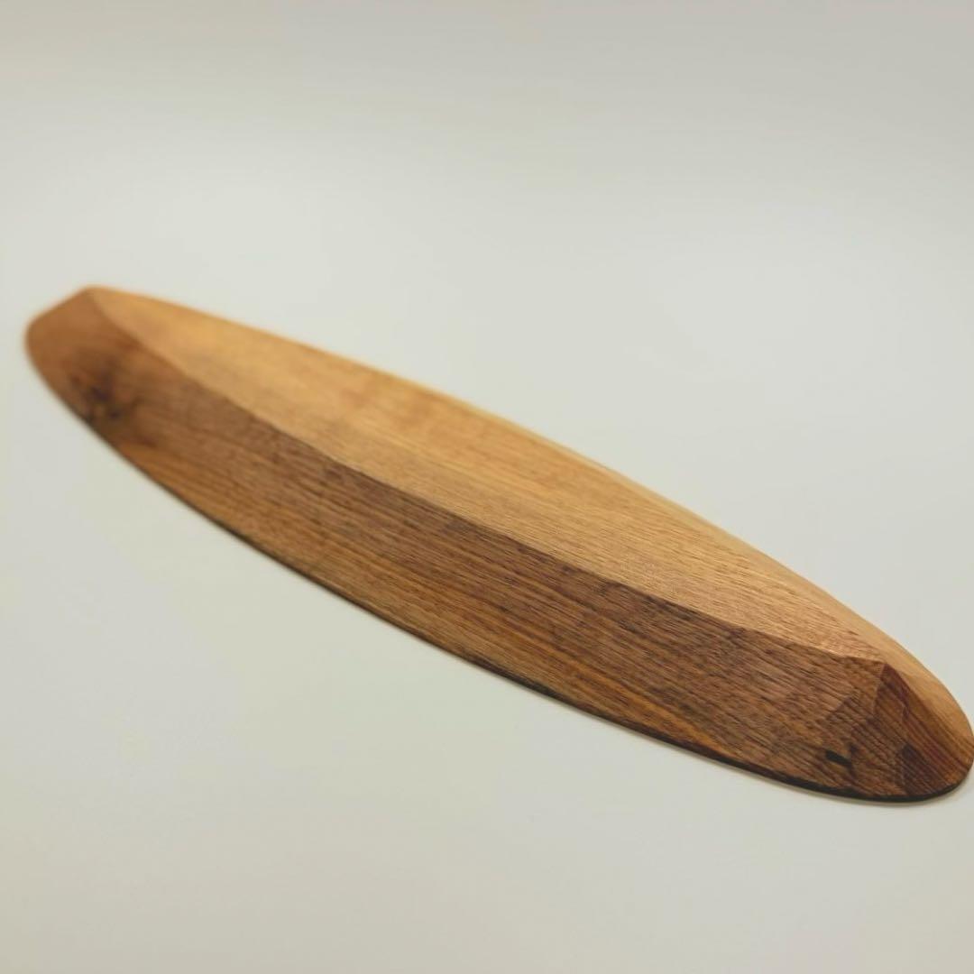 【ユタカ】木製プレート 舟形40cm& 木製ボウル 26cm