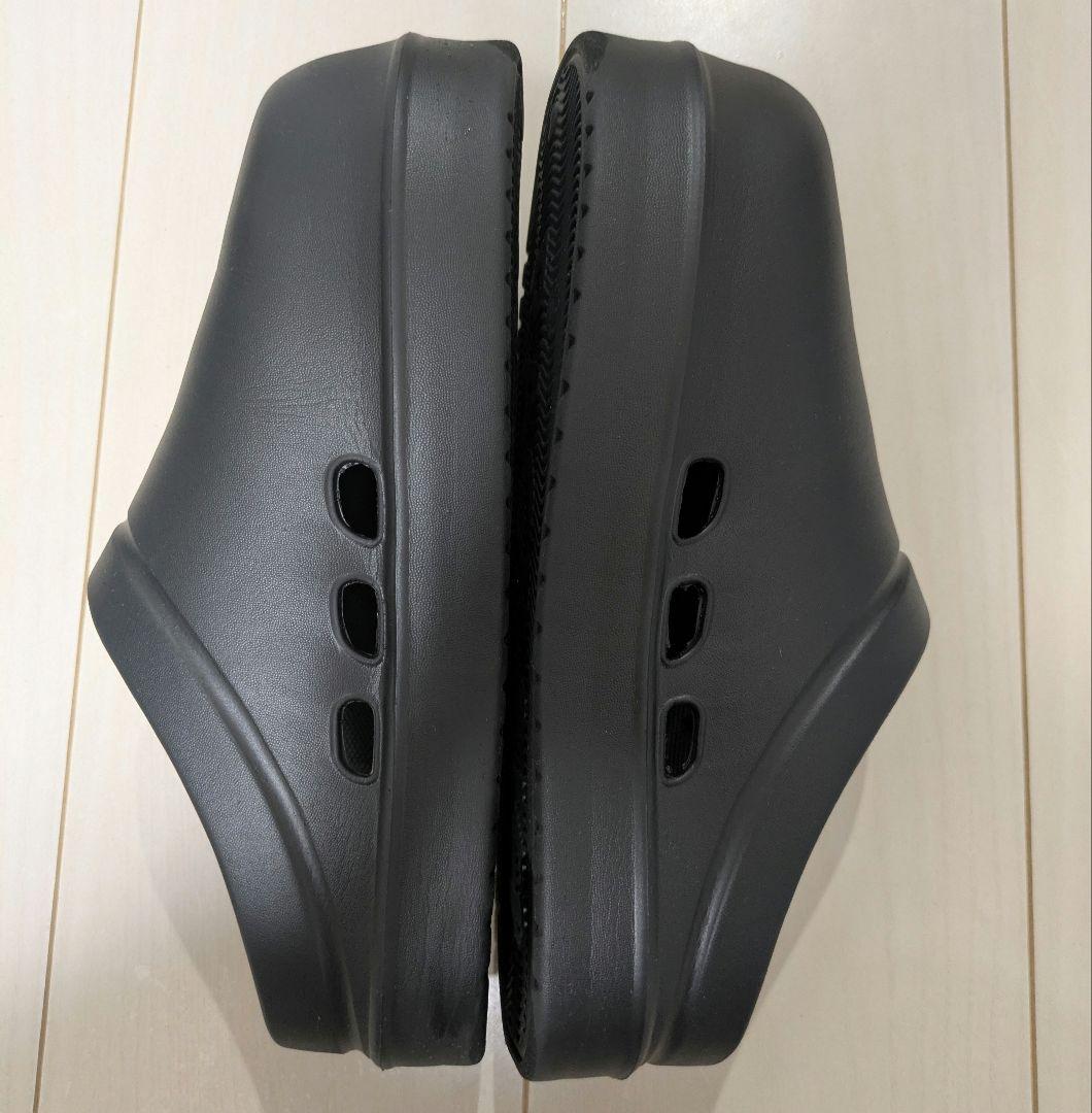 ラクバキ イージーサボ ブラック レディースL（24.0~25.5cm）