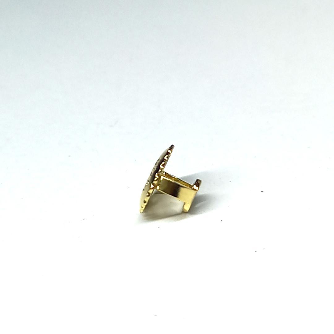 美品 ティファニー ネジ式 ピアス キャッチ 750 k18 YG バイザヤード