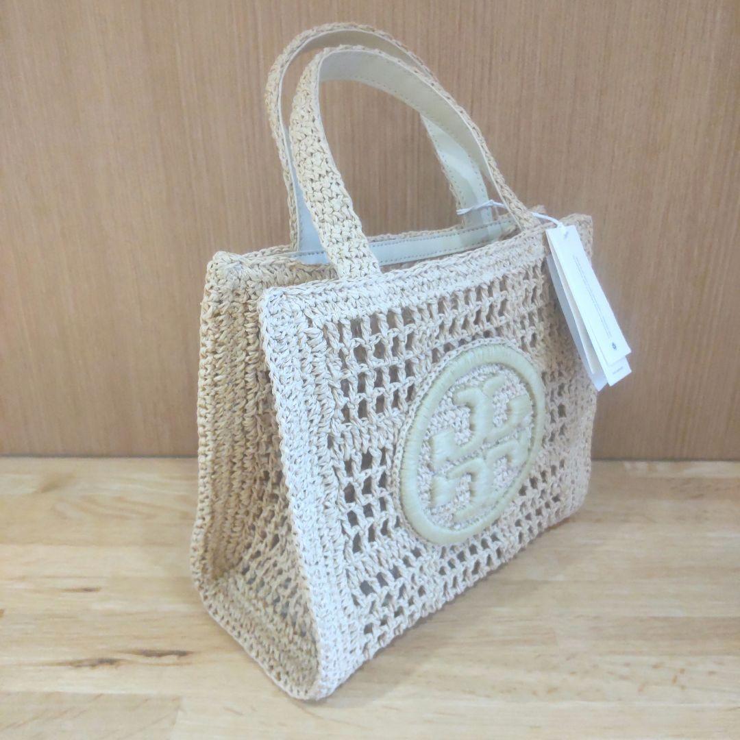新品　♡TORY BURCH♡　 カゴバッグ クロシェスモールミニトートバッグ