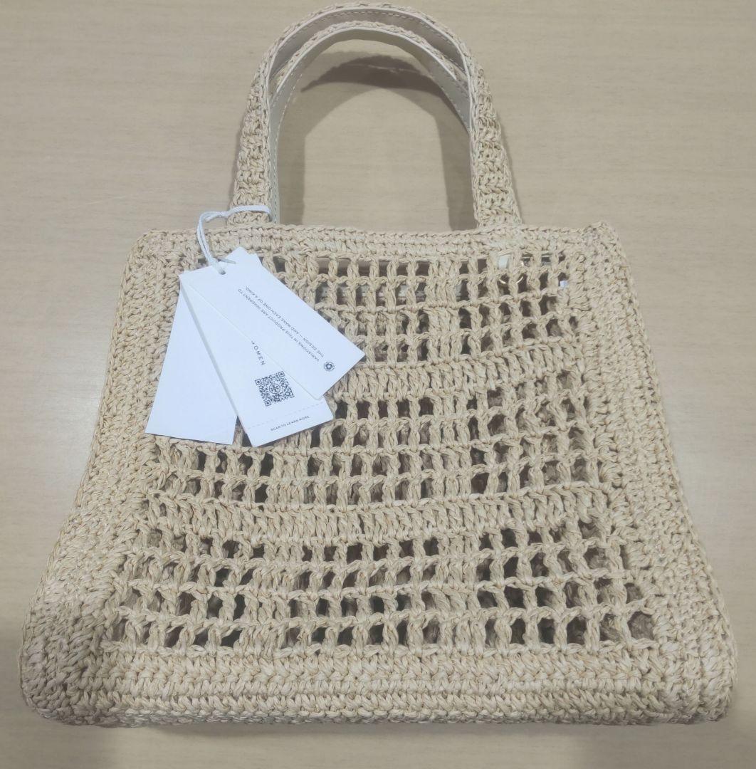 新品　♡TORY BURCH♡　 カゴバッグ クロシェスモールミニトートバッグ