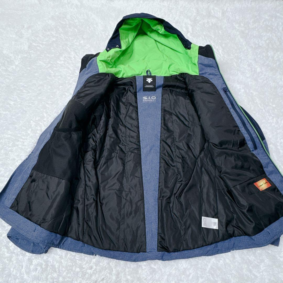 【極美品】 デサント DESCENTE スキーウェア 上下 セット スノボ M