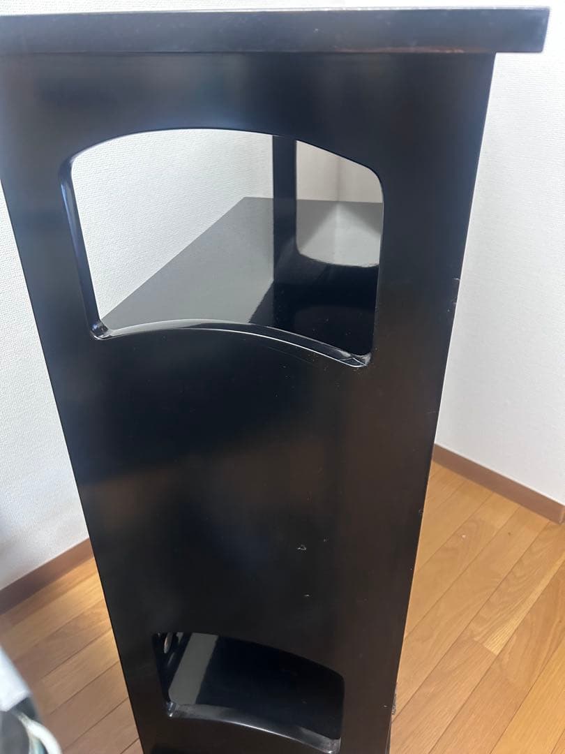 アンティーク 和家具 飾り棚 茶棚 キャビネット 漆塗り