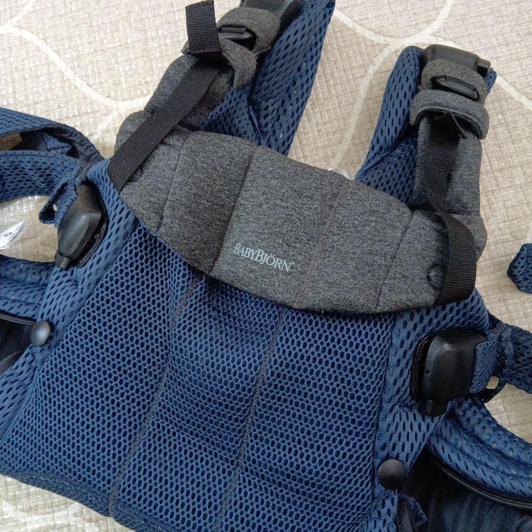 BABYBJÖRN ネイビー メッシュ 抱っこ紐